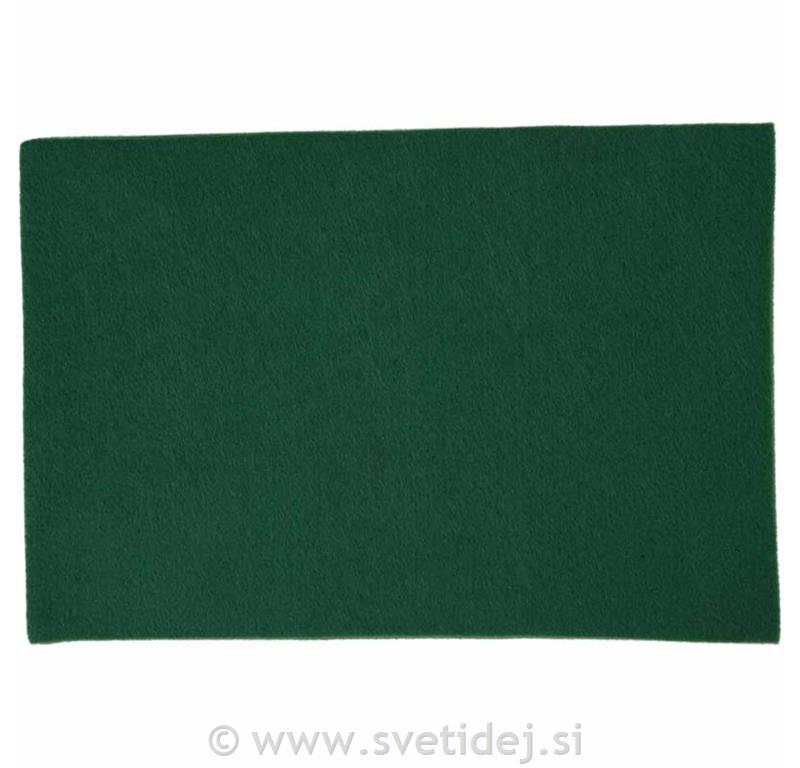 Filc 21x30 cm, zelen, set 10
