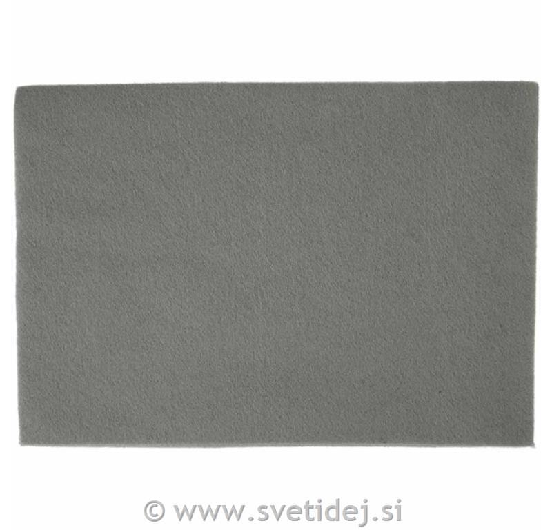 Filc 21x30 cm, siv, set 10
