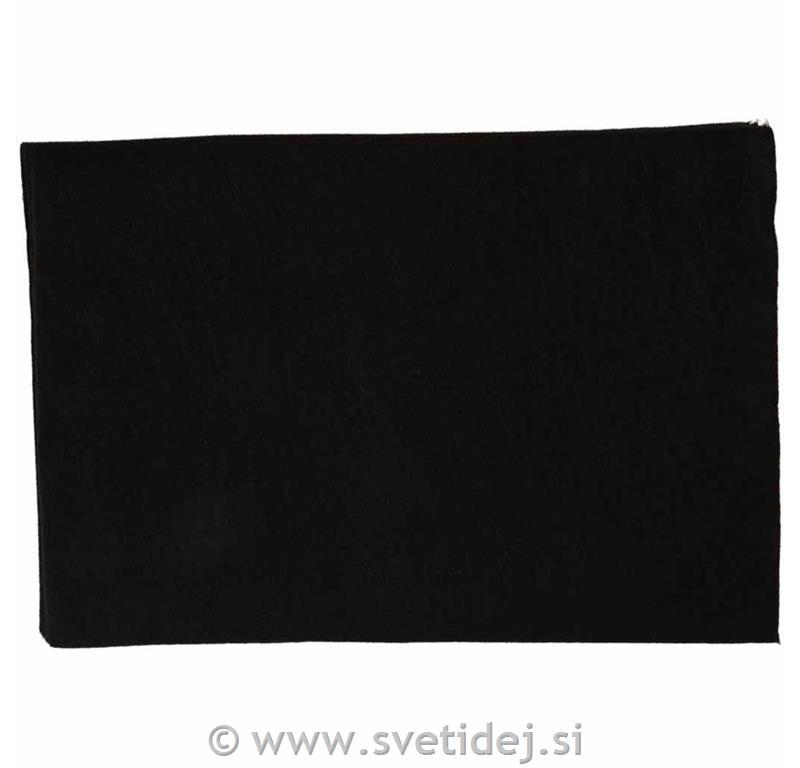 Filc 21x30 cm, črn, set 10