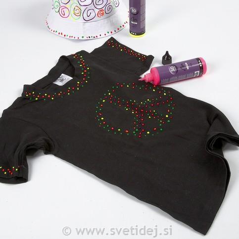 T-shirt, 12-14 let, črn