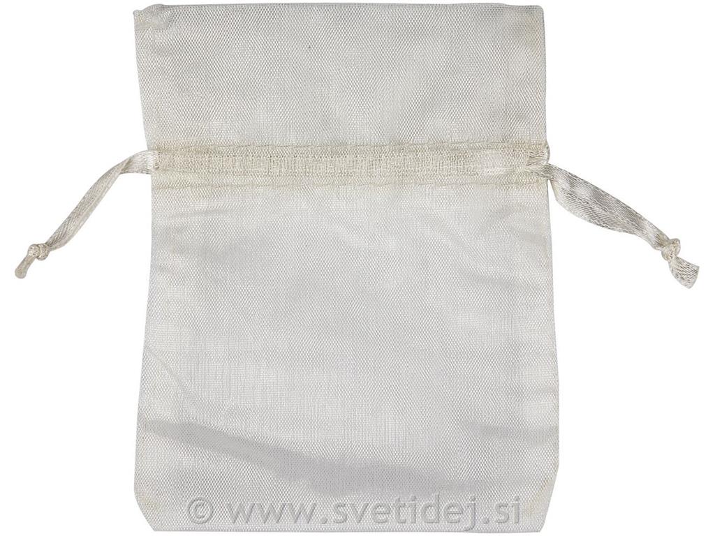 Organza vrečke, 7,5x10 cm, 10x15 cm, 30