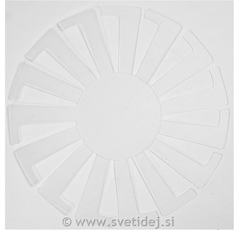 Pripomoček za pletenje košar 8 cm,set 10