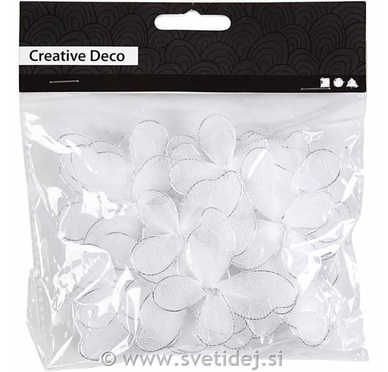 Krila nylon, 5,5x4,5 cm, set 30