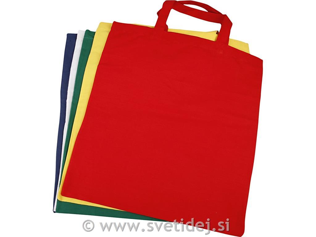 Torba bombažna 38x42 cm, set 5