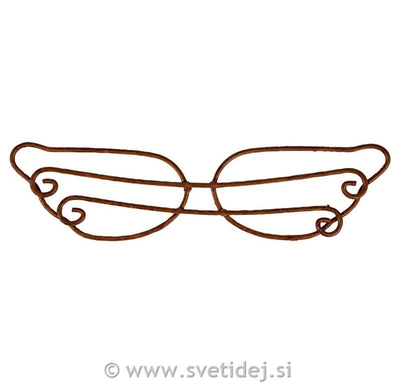 Krila kovinska 11,5 cm, set 6