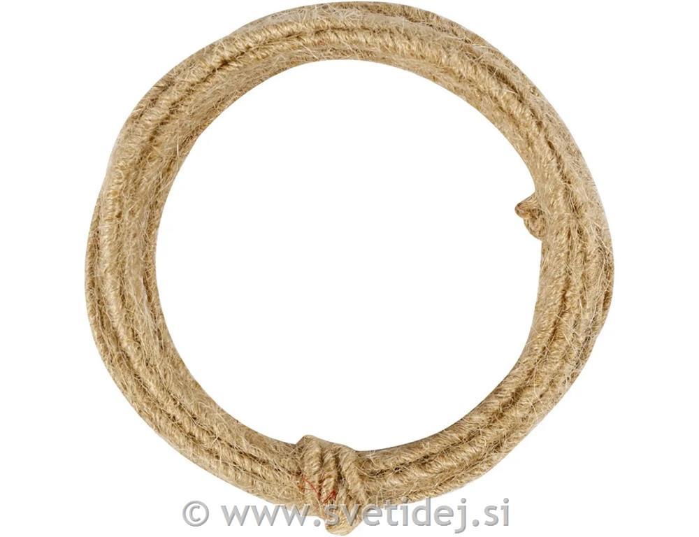 Žica za oblikovanje juta 2-4 mm, 3 m
