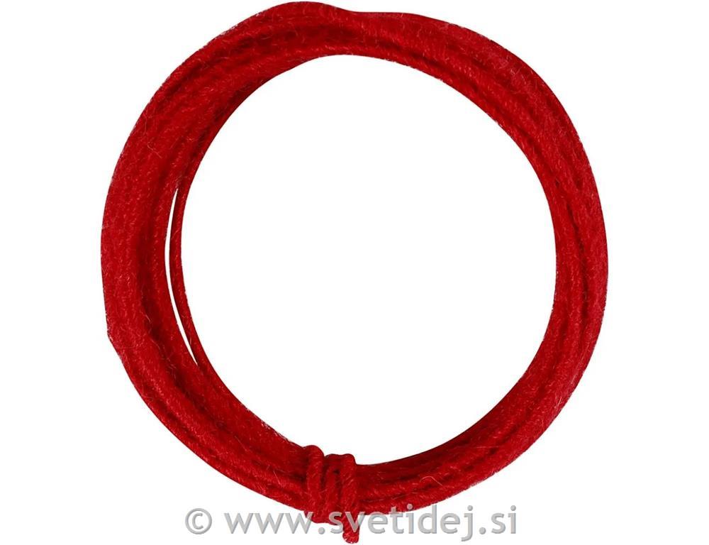 Žica za oblikovanje juta 2-4 mm, 3 m