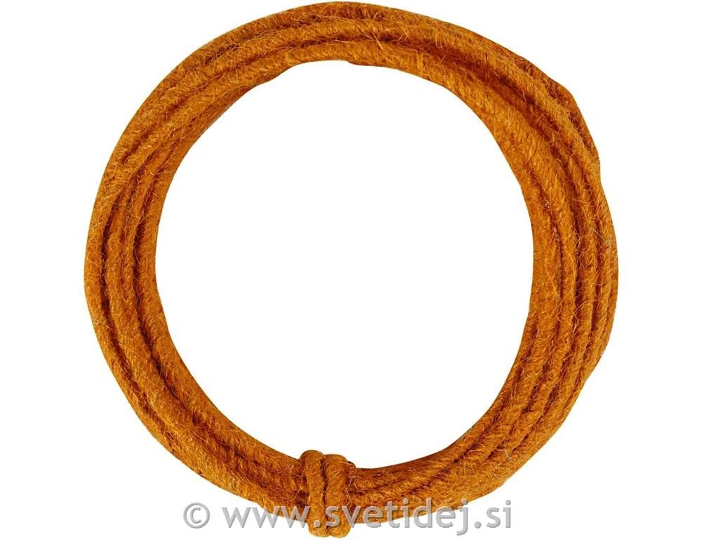 Žica za oblikovanje juta 2-4 mm, 3 m
