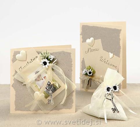 Umetno cvetje, belo, set 36