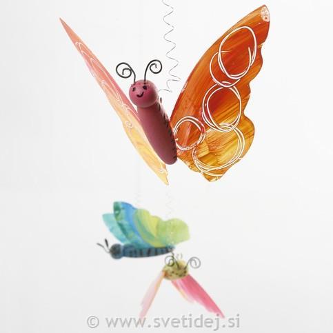 Metuljčkovo telo, 5,5 cm, set 5