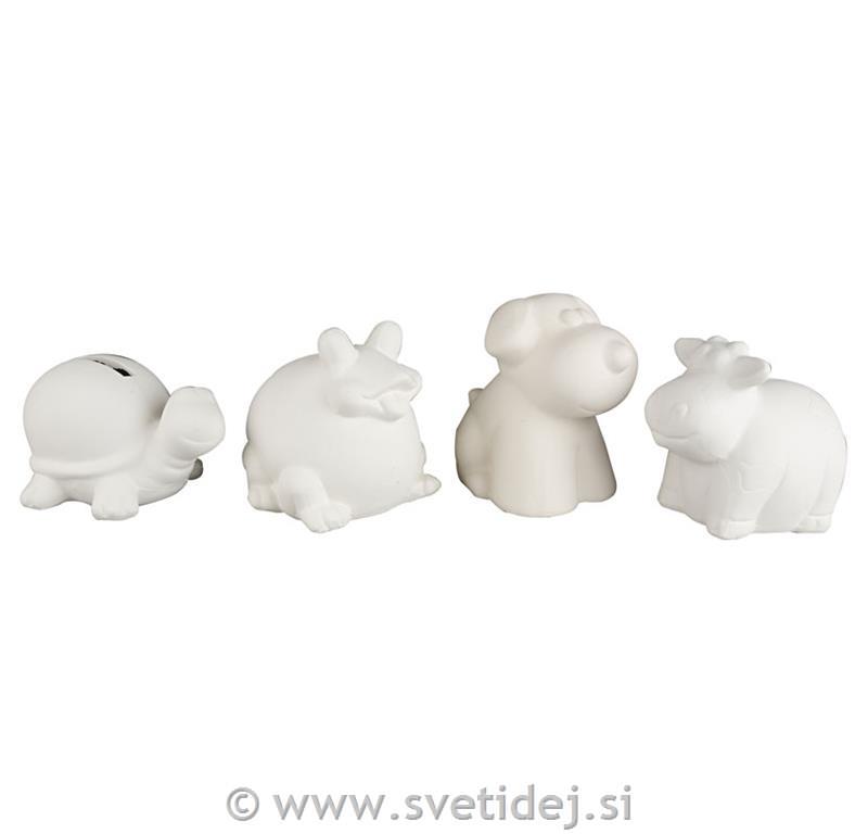 Keramični hranilniki,7-10 cm, set 4