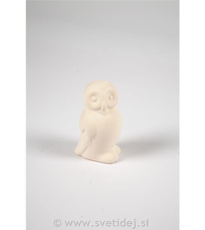 Terakota sova 6,3 cm, set 24