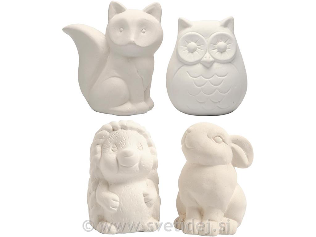 Hranilniki živali 9-10 cm, set 4