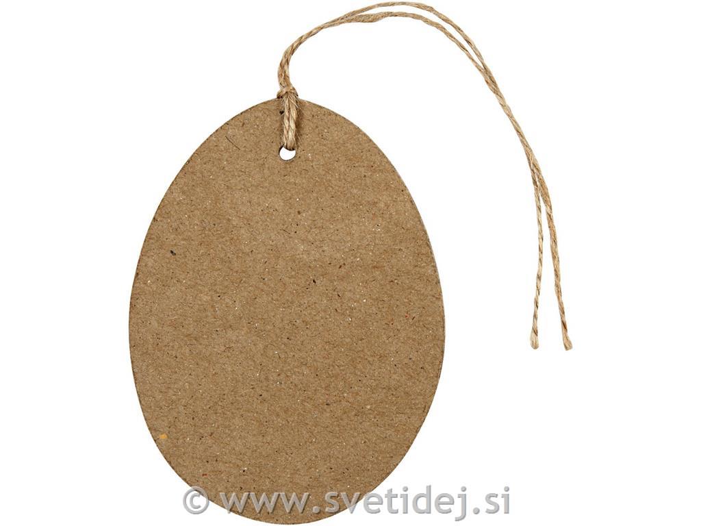 Jajce - obesek 10 cm, set 6