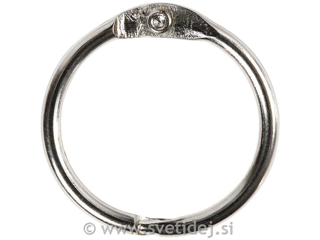 Obroček za knjigo 19 mm, set 10