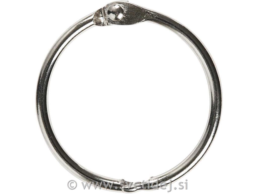 Obroček za knjige 32 mm, set 8