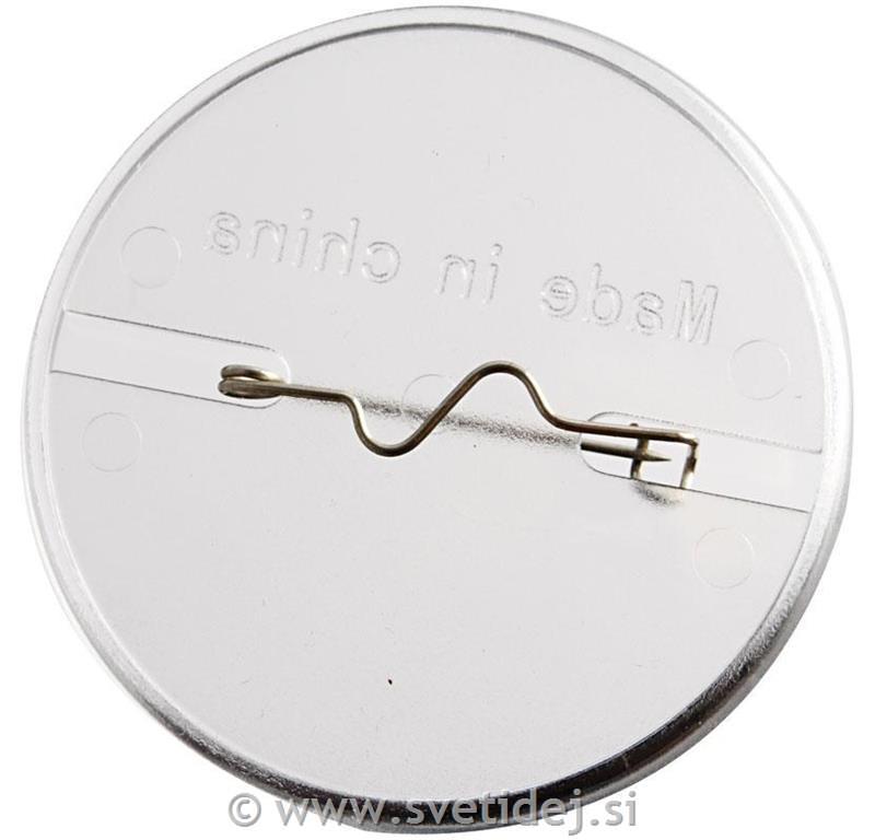 Plastična priponka 5,5 cm, set 5