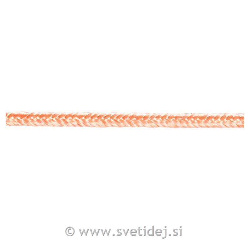 Trakovi saten prepleteni 3 mm, 10x20 m