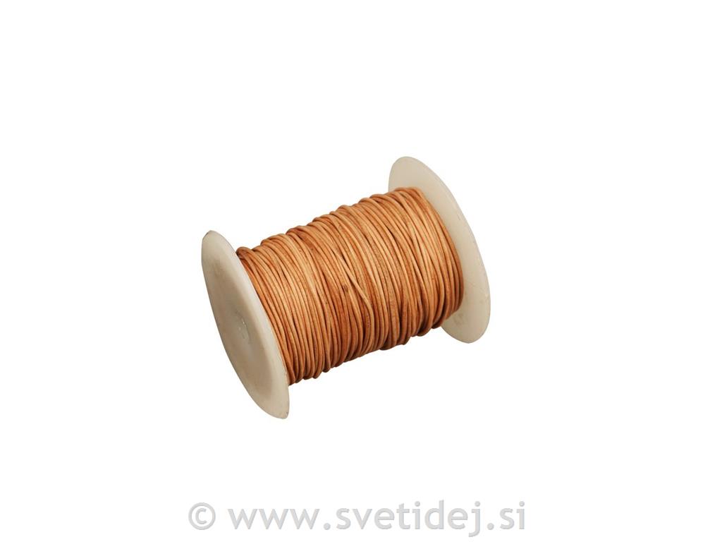 Usnjena vrvica, 1 mm, 50 m