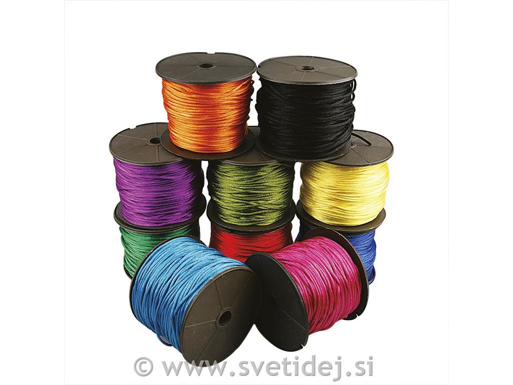 Saten vrvice 2 mm, 10x50 m