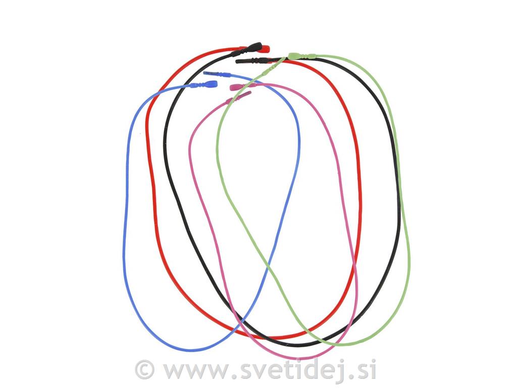 Silikonske ogrlice, set 5
