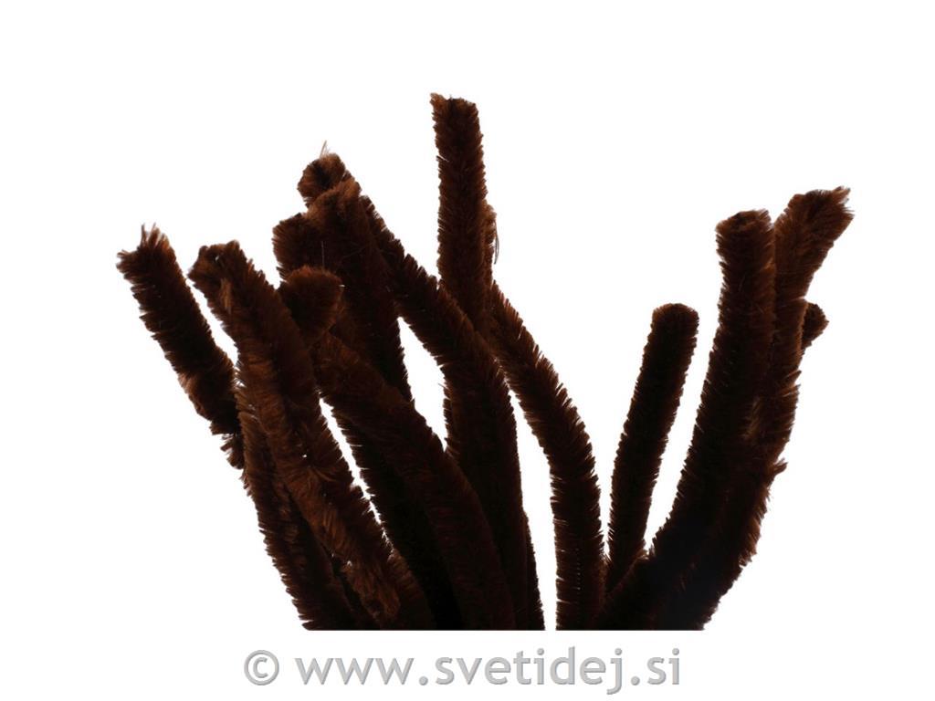Kosmate žičke 15 mm, 30 cm, set 15