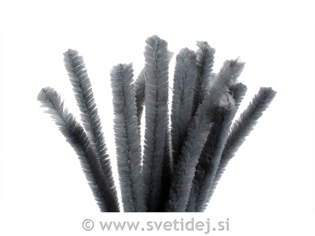 Kosmate žičke 15 mm, 30 cm, set 15