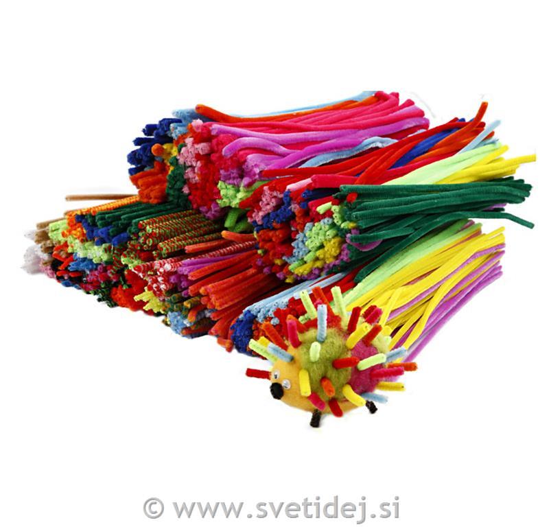 Kosmate žičke, 4+6+9 mm, 30 cm, set 700