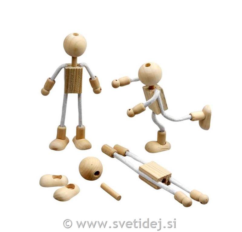 Lesene figure 12 cm, set 4