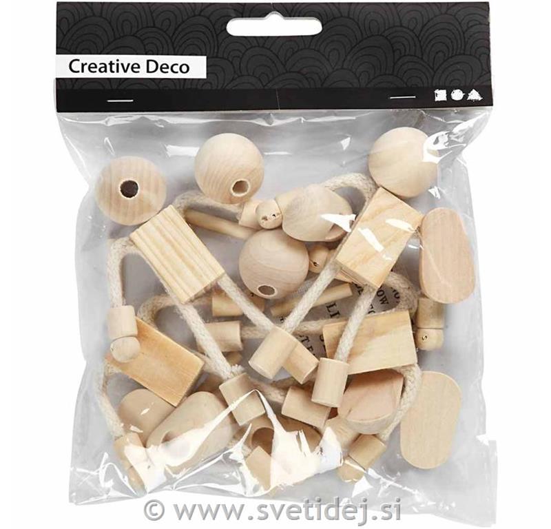 Lesene figure 12 cm, set 4