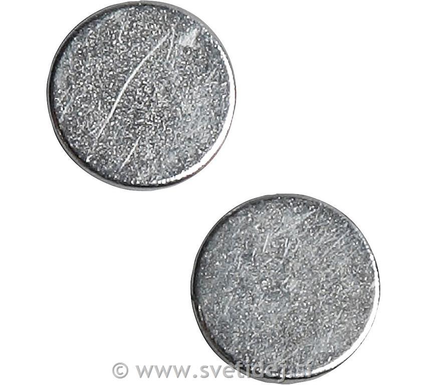 Močan magnet 10 mm, deb. 2 mm,set 10