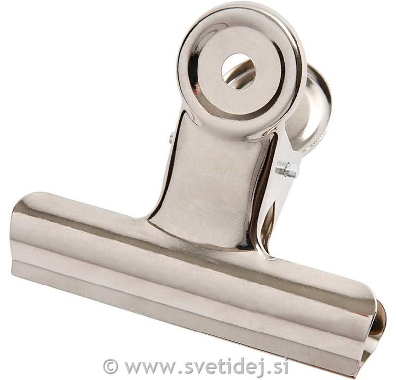 Kovinske sponke 7,5 cm, set 6