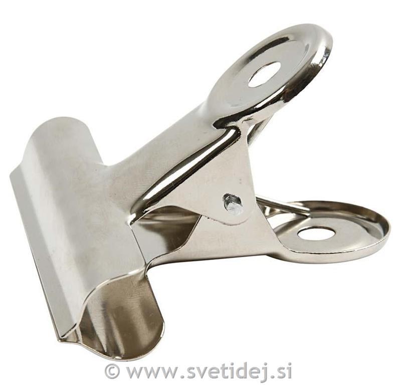 Kovinske sponke 7,5 cm, set 6