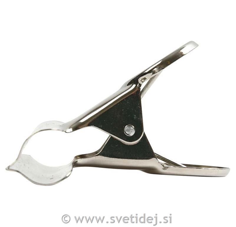 Kovinske sponke 7,5 cm, set 6