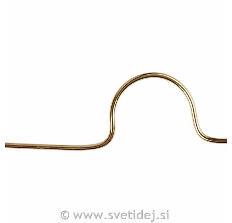 Žica za oblikovanje 1 mm, zlata, 16 m