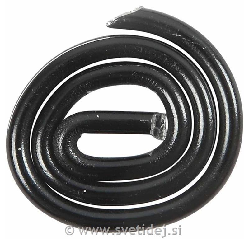 Žica za oblikovanje 2 mm, črna, 10 m