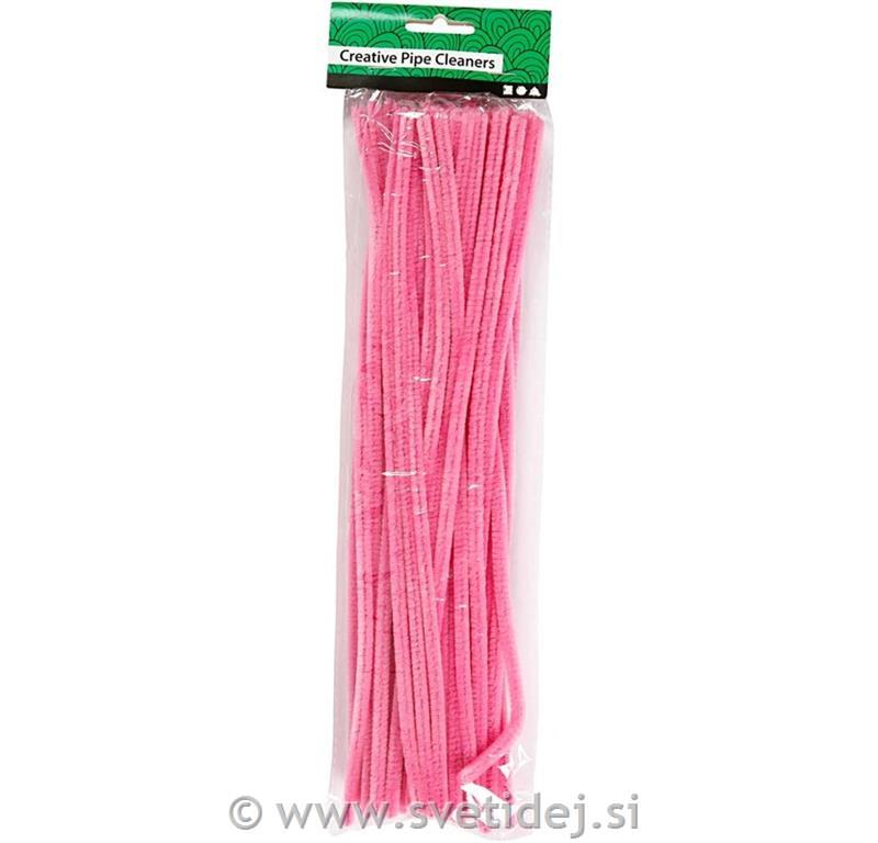 Kosmate žičke 6 mm, 30 cm, set 50