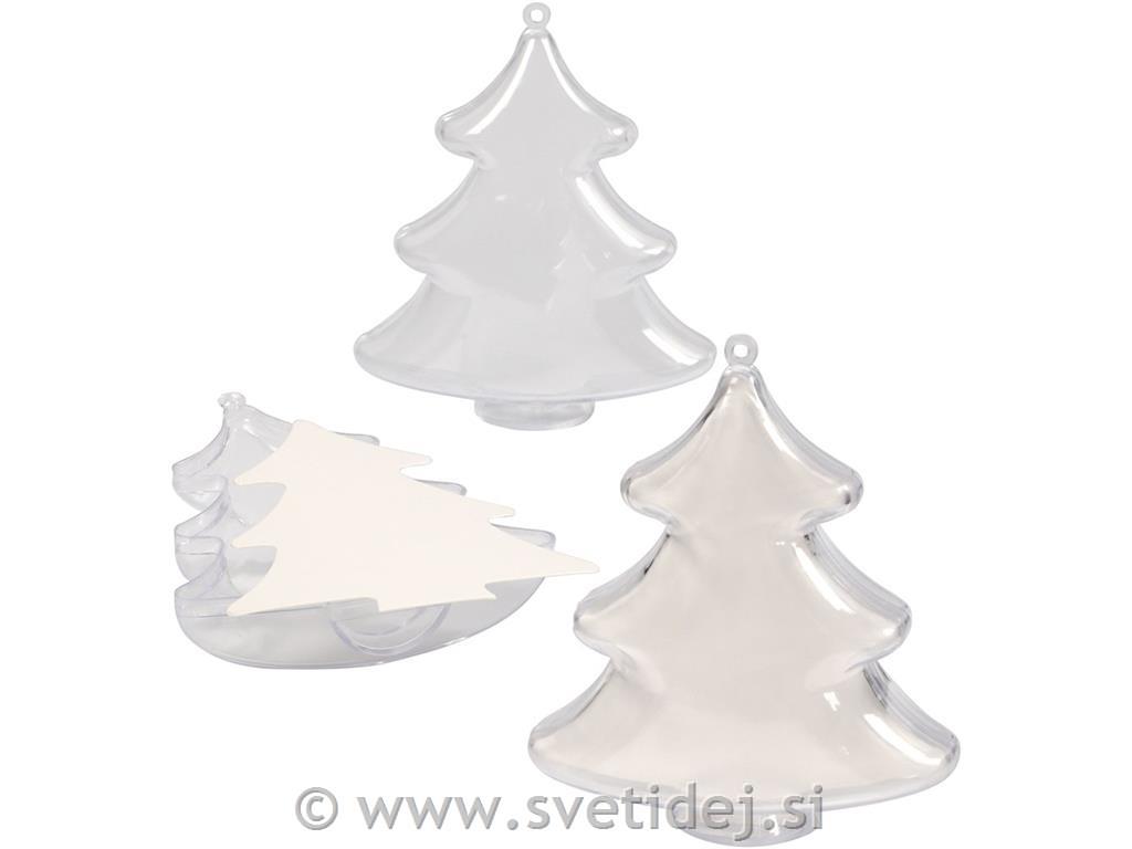 Smrečica dvodelna, 10 cm, set 5