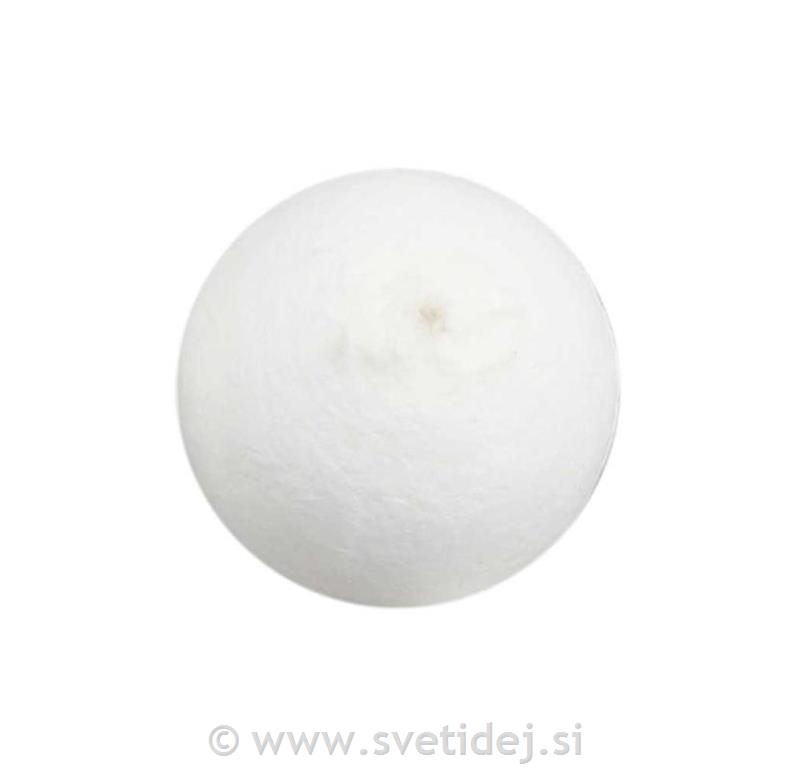 Kroglice iz vate, 4 cm, set 100