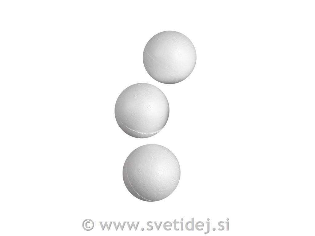 Stiropor kroglice, 5 cm, set 50
