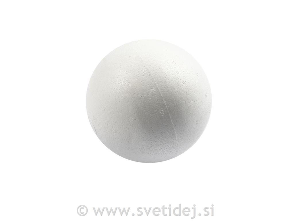 Stiropor kroglice, 12 cm, set 5