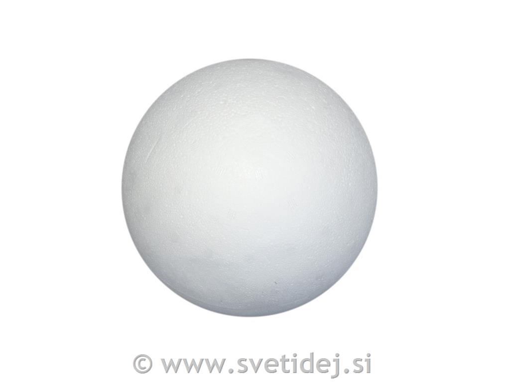 Stiropor kroglica, 14,8 cm