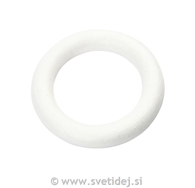 Stiropor obroč 12 cm, debelina 20 mm