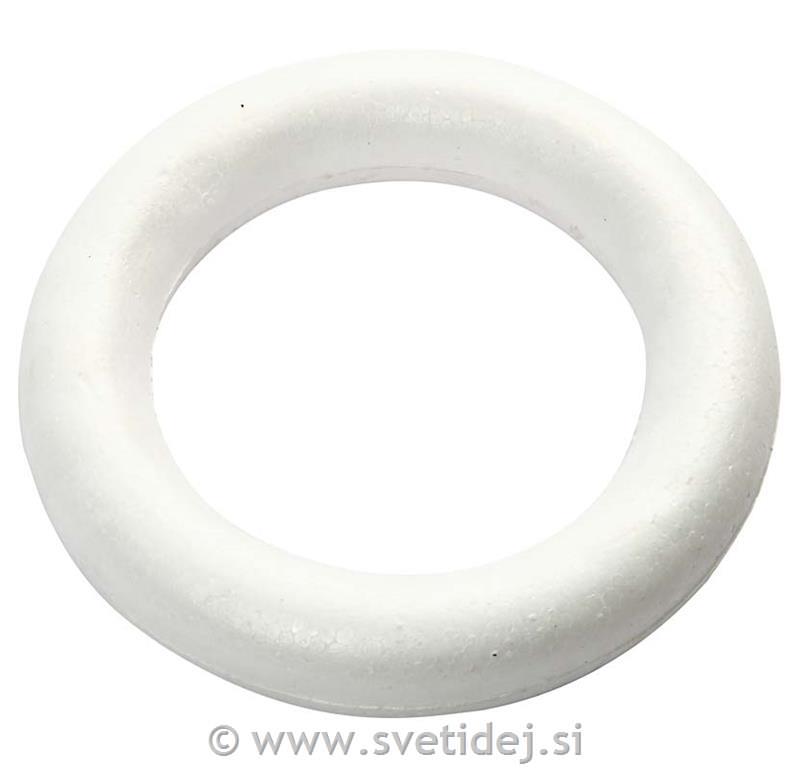 Stiropor obroč, 17 cm, debelina 30 mm, 1