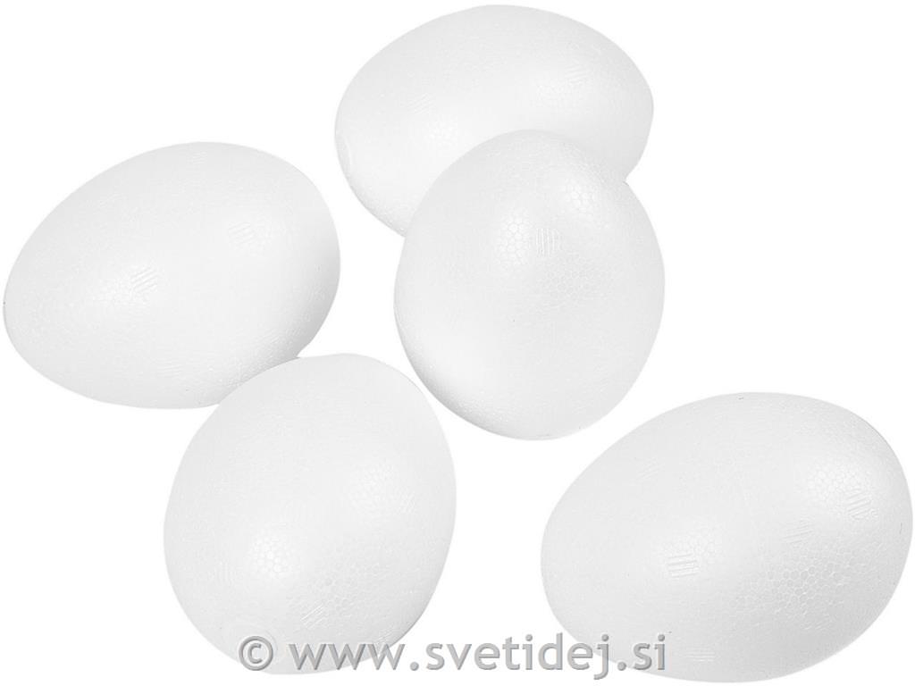 Stiropor jajce 8 cm, set 50