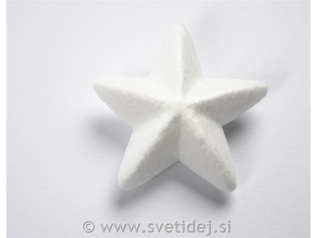 Stiropor zvezda 11 cm, set 5