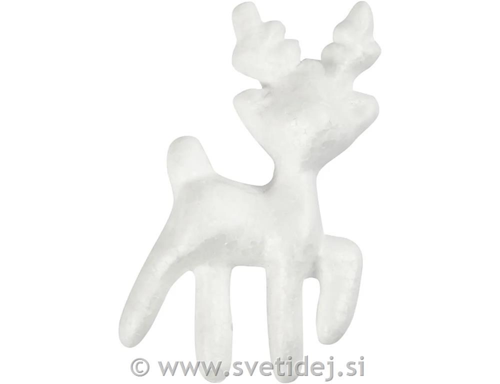 Jelenček iz stiropora 11,5 cm, 5 kos