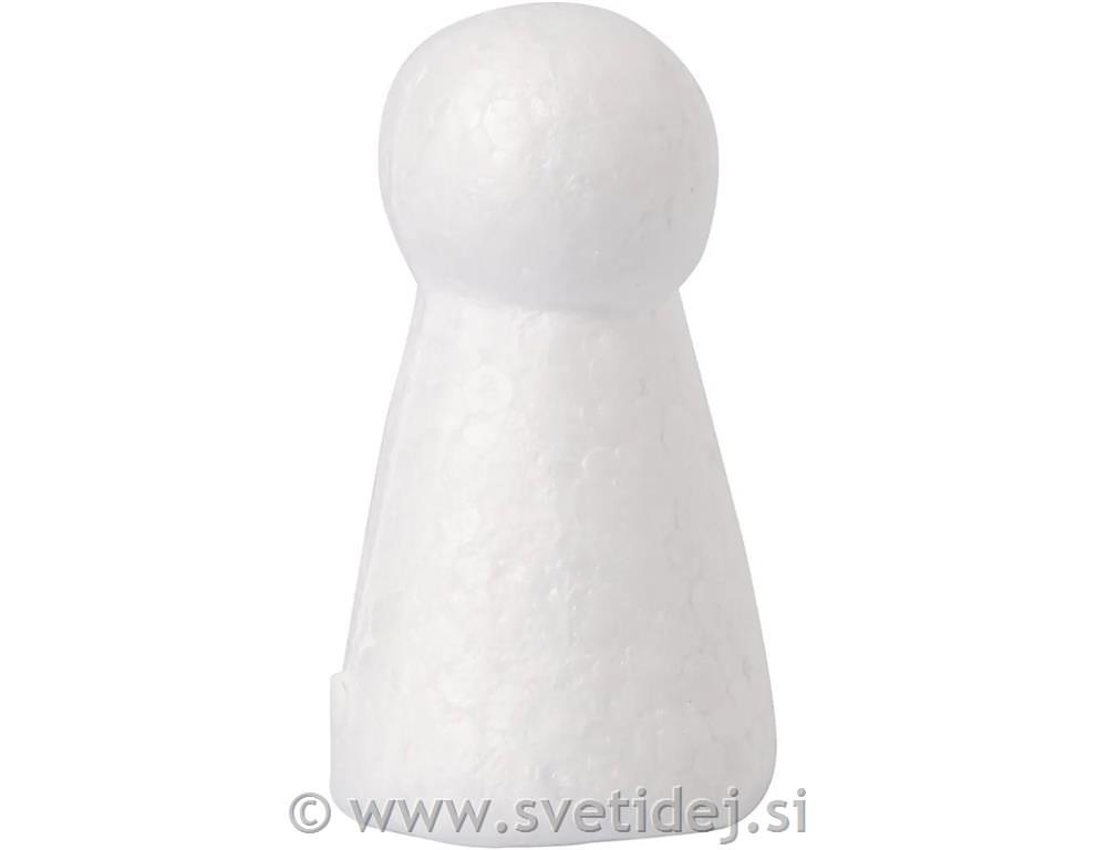 Stožec iz stiropora 33 cm, 25 kos