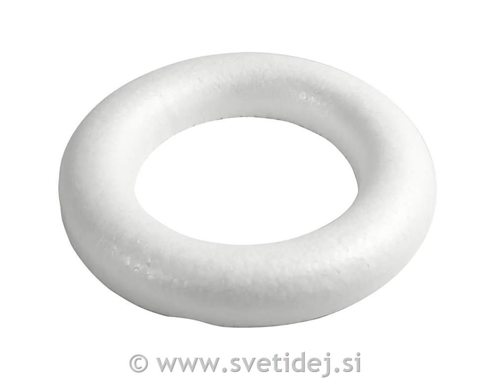 Obroč iz stiropora 25 cm, 30mm
