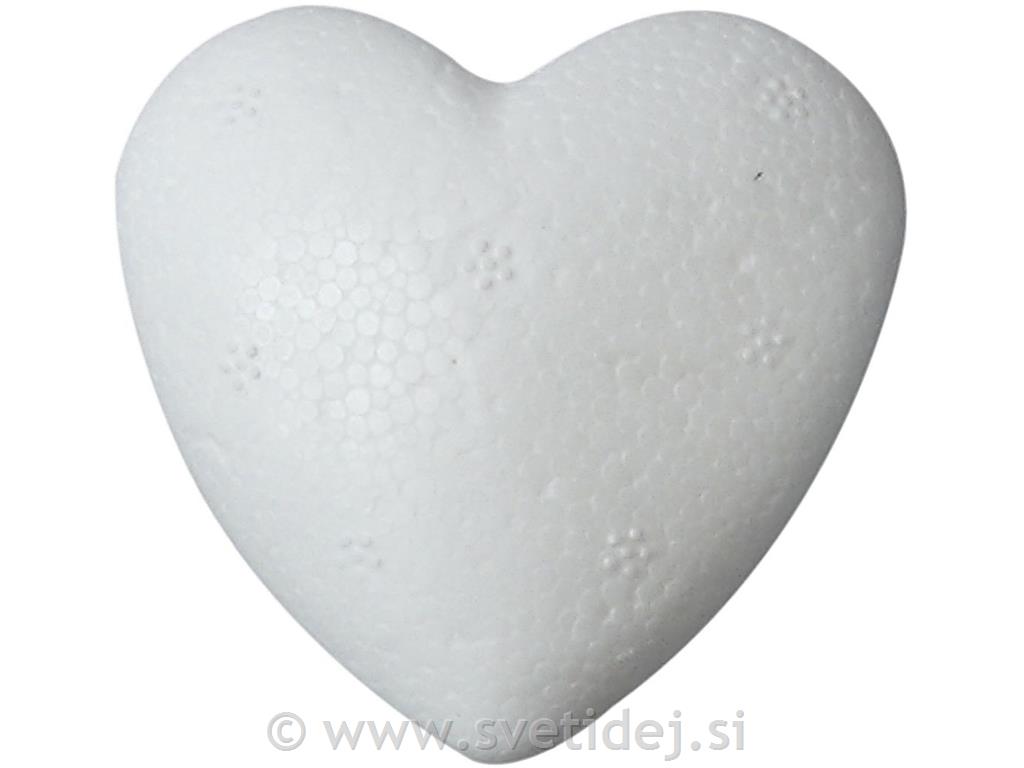 Stiropor srce 6 cm, set 5